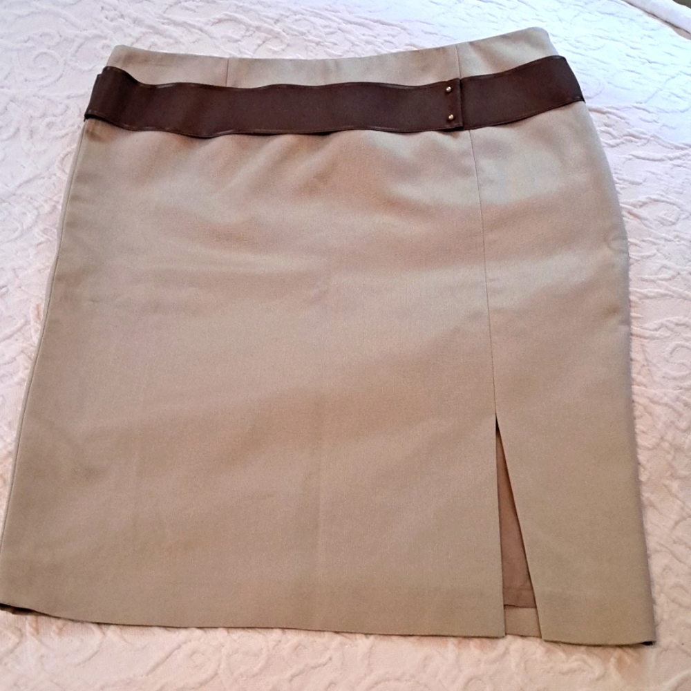 Escada silk and cotton blend skirt